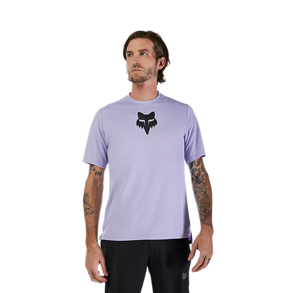 Fox Racing Ranger Short Sleeve MTB Jersey - Fox Head - Lilac