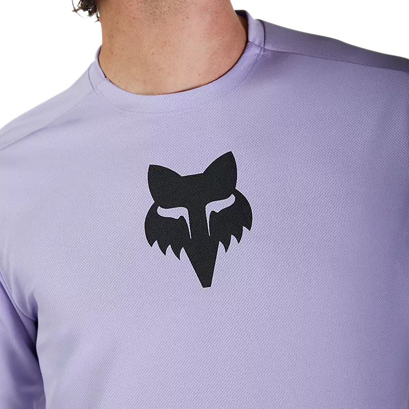 Fox Racing Ranger Short Sleeve MTB Jersey - Fox Head - Lilac