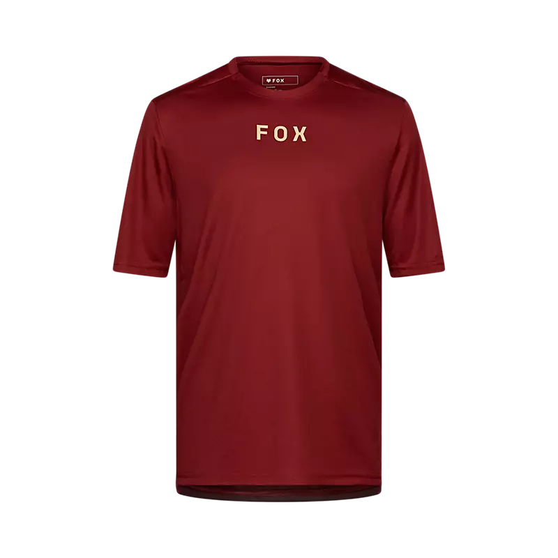 Fox Racing Ranger Short Sleeve MTB Jersey - Wordmark - Rust