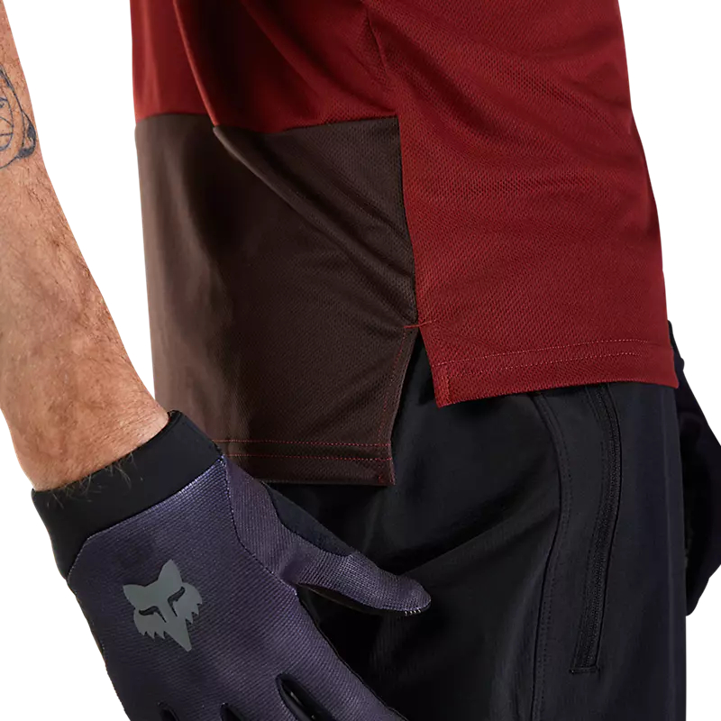 Fox Racing Ranger Short Sleeve MTB Jersey - Wordmark - Rust