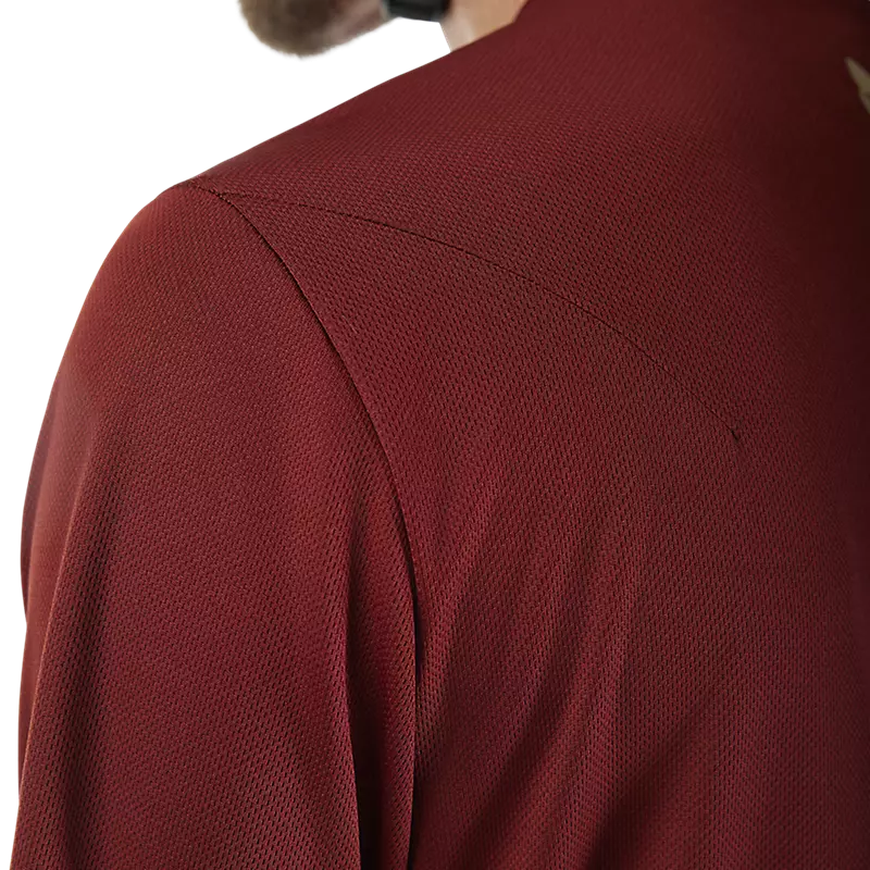 Fox Racing Ranger Short Sleeve MTB Jersey - Wordmark - Rust