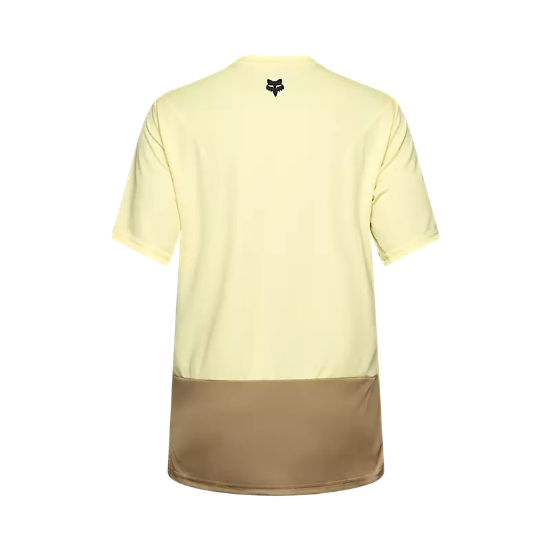 Fox Racing Ranger Short Sleeve MTB Jersey - Wordmark - Lemonade