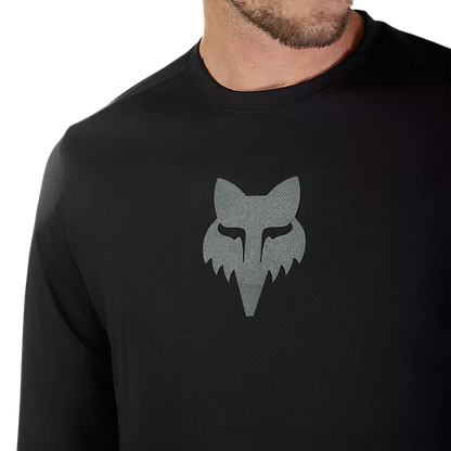 Fox Racing Ranger Long Sleeve MTB Jersey - Fox Head - Pine
