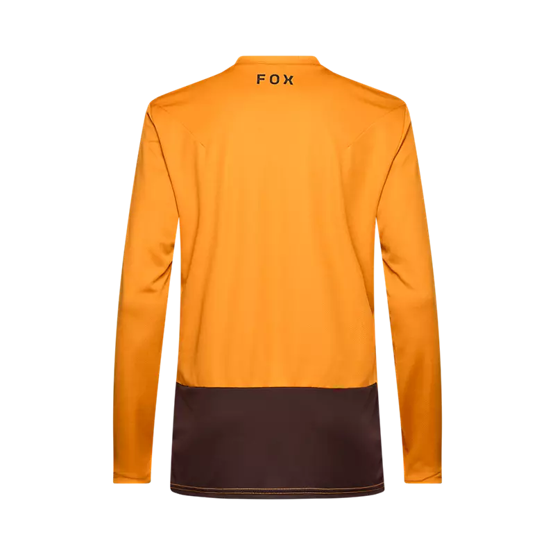 Fox Racing Ranger Long Sleeve MTB Jersey - Fox Head - Caramel