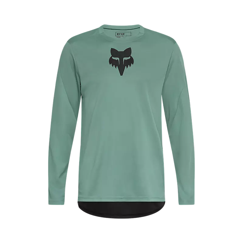 Fox Racing Ranger Long Sleeve MTB Jersey - Fox Head - Pine