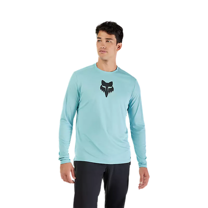 Fox Racing Ranger Long Sleeve MTB Jersey - Fox Head - Vintage Wash