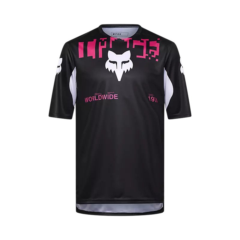 Fox Racing Ranger Short Sleeve MTB Jersey - Digi image - Black