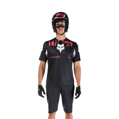 Fox Racing Ranger Short Sleeve MTB Jersey - Digi image - Black