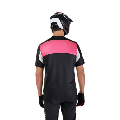 Fox Racing Ranger Short Sleeve MTB Jersey - Digi image - Black