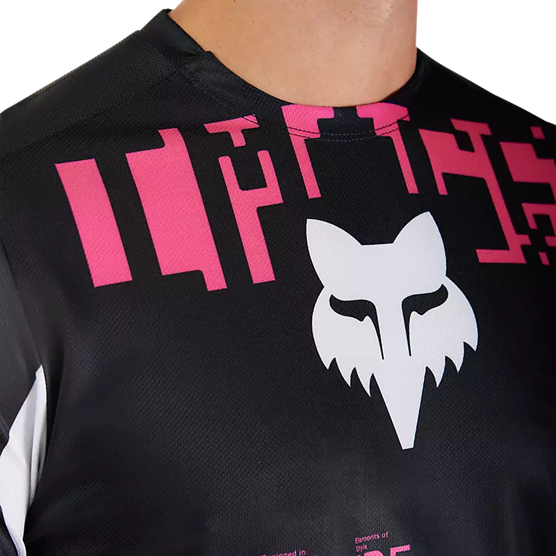Fox Racing Ranger Short Sleeve MTB Jersey - Digi image - Black
