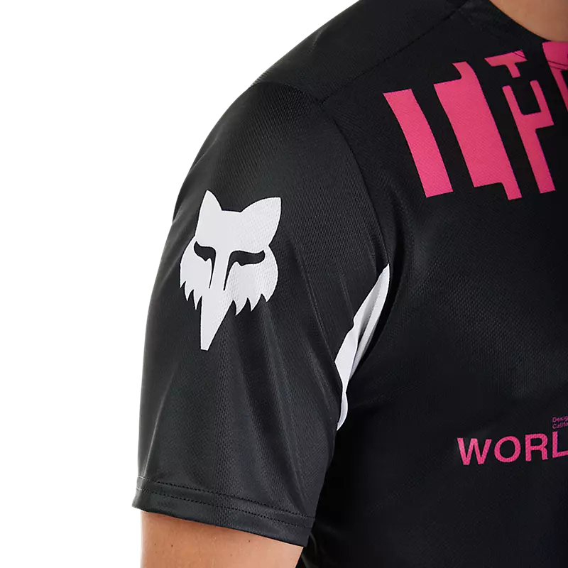 Fox Racing Ranger Short Sleeve MTB Jersey - Digi image - Black