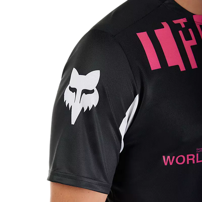 Fox Racing Ranger Short Sleeve MTB Jersey - Digi image - Black
