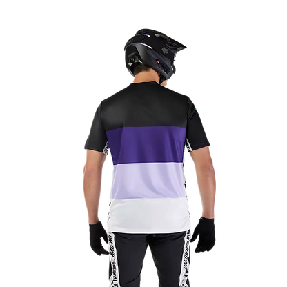 Fox Racing Ranger Short Sleeve MTB Jersey - Grid - Black