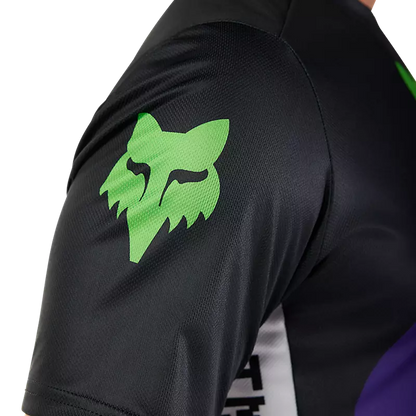 Fox Racing Ranger Short Sleeve MTB Jersey - Grid - Black