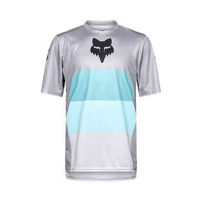 Fox Racing Ranger Short Sleeve MTB Jersey - Grid - Steel Gray