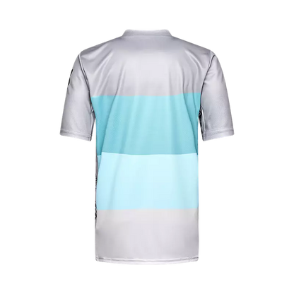 Fox Racing Ranger Short Sleeve MTB Jersey - Grid - Steel Gray