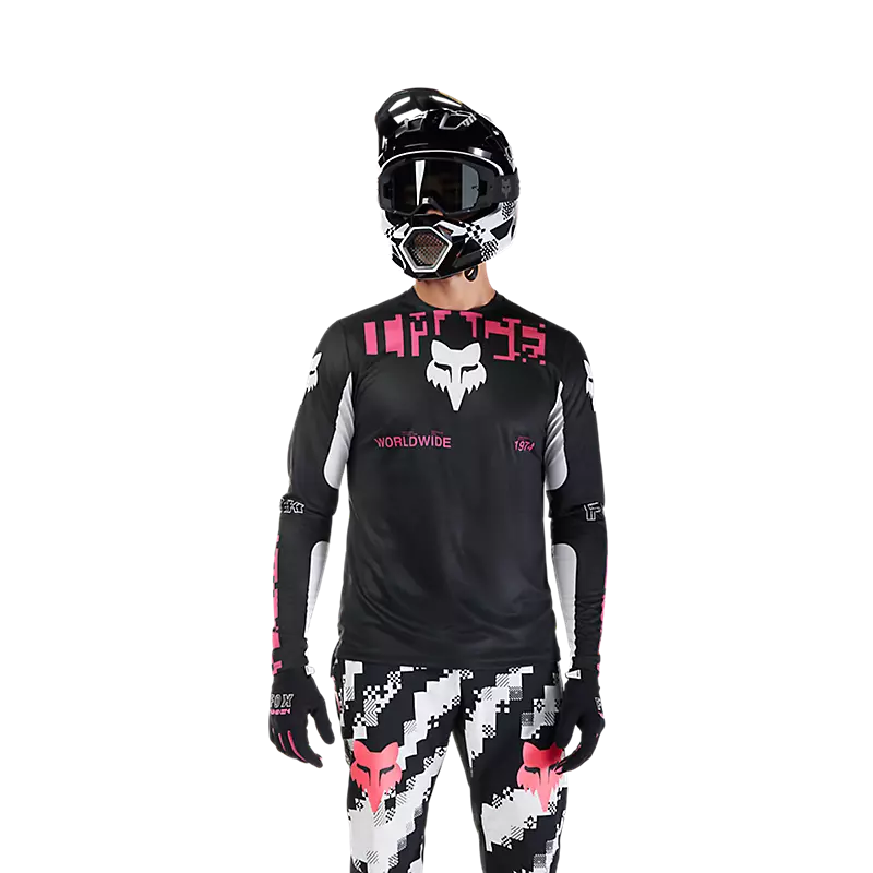 Fox Racing Ranger Long Sleeve MTB Jersey - Digi image - Black Fox Racing Ranger Long Sleeve MTB Jersey - Digi image - Black