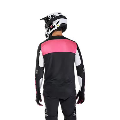 Fox Racing Ranger Long Sleeve MTB Jersey - Digi image - Black