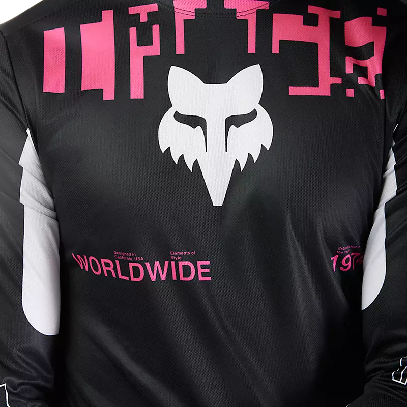 Fox Racing Ranger Long Sleeve MTB Jersey - Digi image - Black