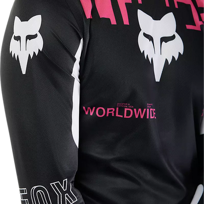 Fox Racing Ranger Long Sleeve MTB Jersey - Digi image - Black