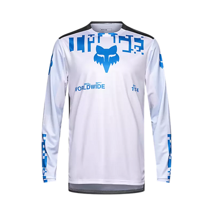 Fox Racing Ranger Long Sleeve MTB Jersey - Digi image - White