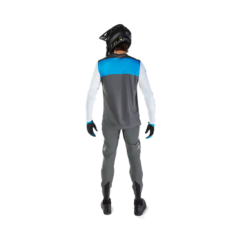 Fox Racing Ranger Long Sleeve MTB Jersey - Digi image - White