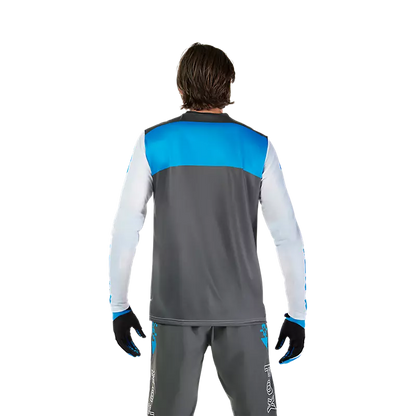Fox Racing Ranger Long Sleeve MTB Jersey - Digi image - White