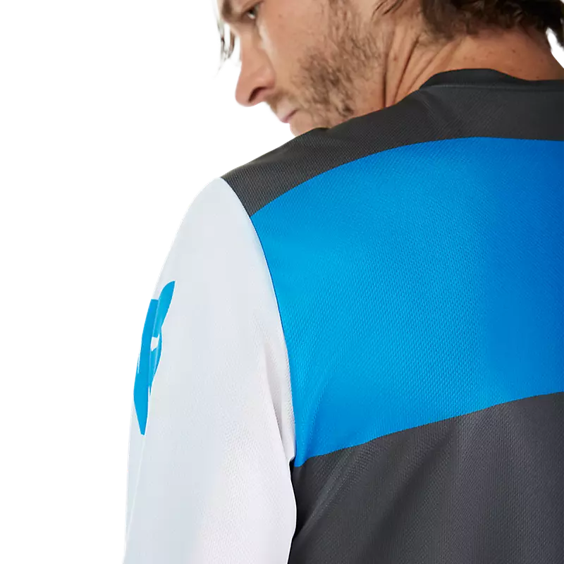Fox Racing Ranger Long Sleeve MTB Jersey - Digi image - White