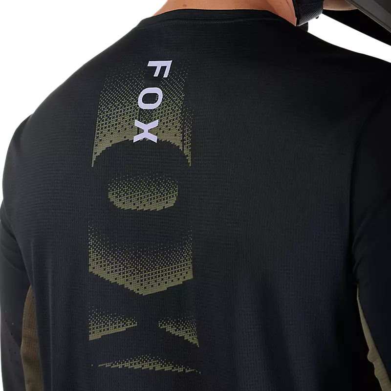 Fox Racing Defend Long Sleeve MTB Jersey - Park - Black