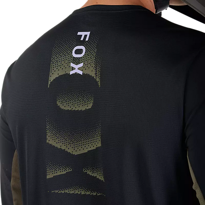 Fox Racing Defend Long Sleeve MTB Jersey - Park - Black