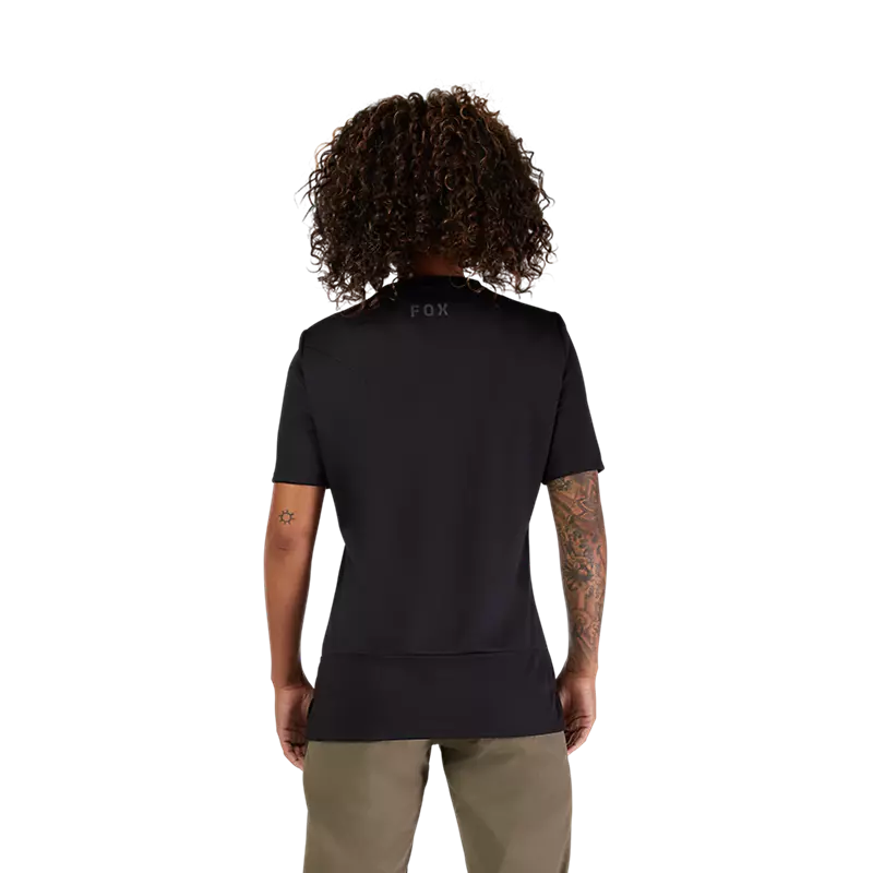 Fox Racing Ranger Short Sleeve MTB Jersey - Fox Head - Womens - Black