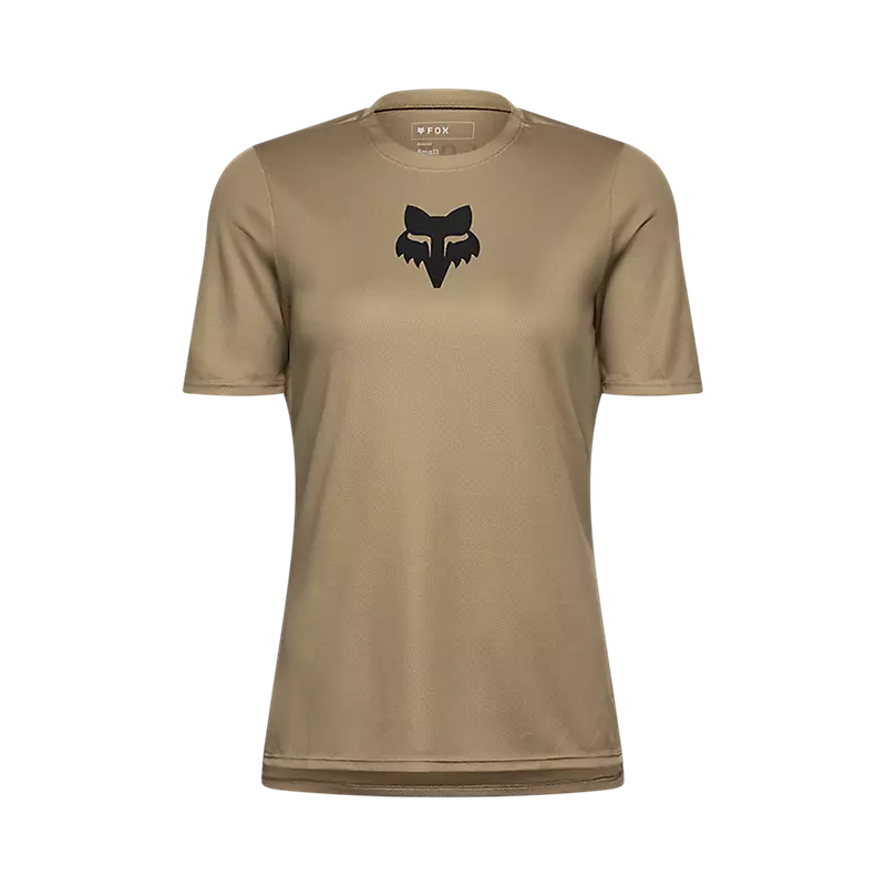 Fox Racing Ranger Short Sleeve MTB Jersey - Fox Head - Womens - Sand