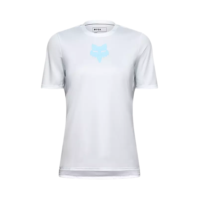 Fox Racing Ranger Short Sleeve MTB Jersey - Fox Head - Womens - Pale Blue