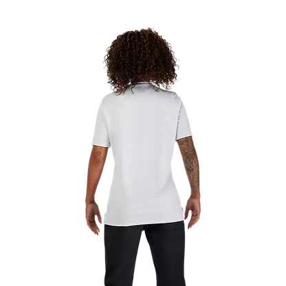 Fox Racing Ranger Short Sleeve MTB Jersey - Fox Head - Womens - Pale Blue