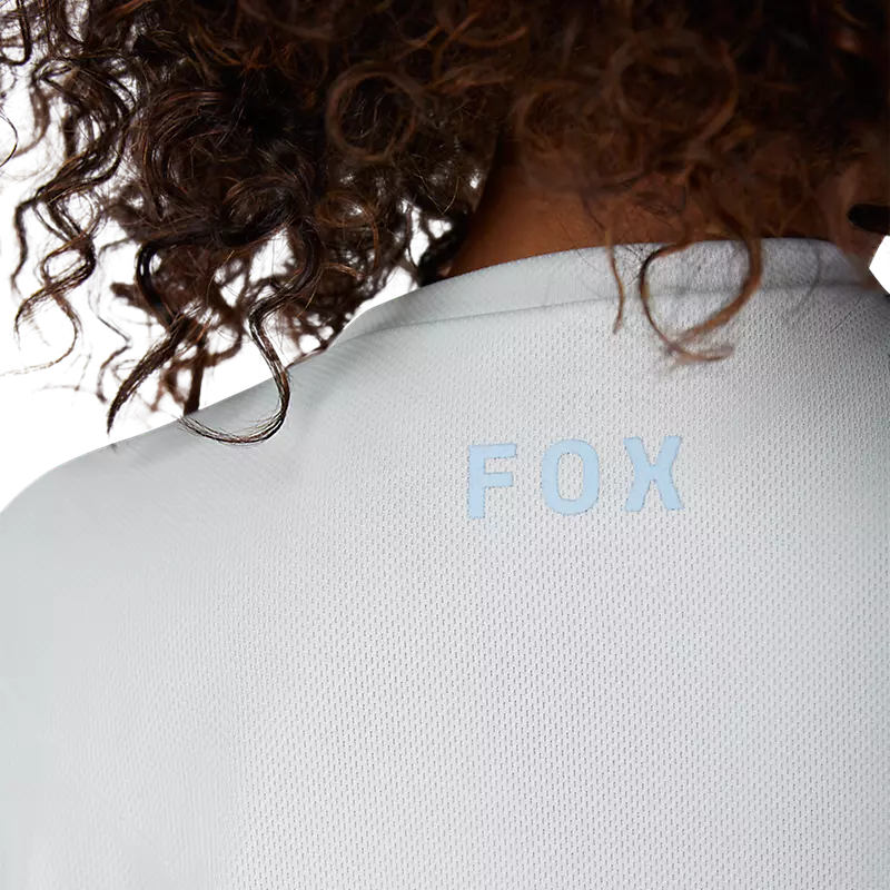 Fox Racing Ranger Short Sleeve MTB Jersey - Fox Head - Womens - Pale Blue