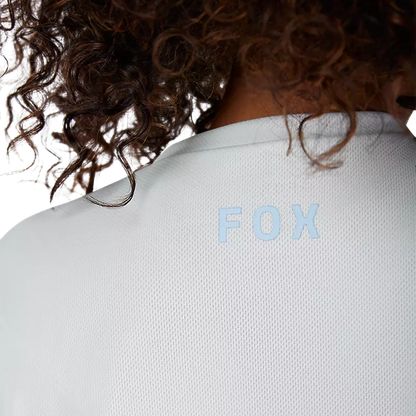 Fox Racing Ranger Short Sleeve MTB Jersey - Fox Head - Womens - Pale Blue