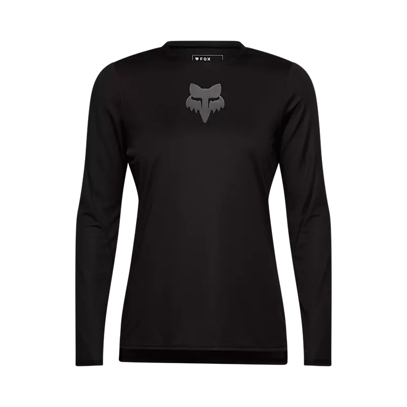 Fox Racing Ranger Long Sleeve MTB Jersey - Fox Head - Womens - Black