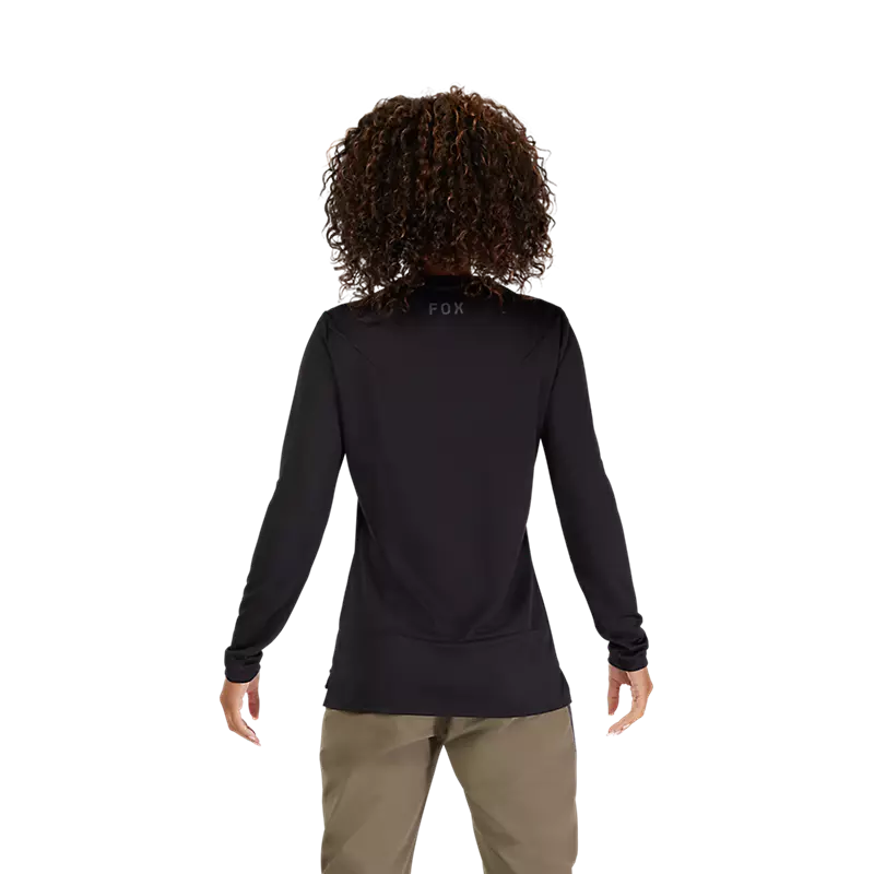 Fox Racing Ranger Long Sleeve MTB Jersey - Fox Head - Womens - Black