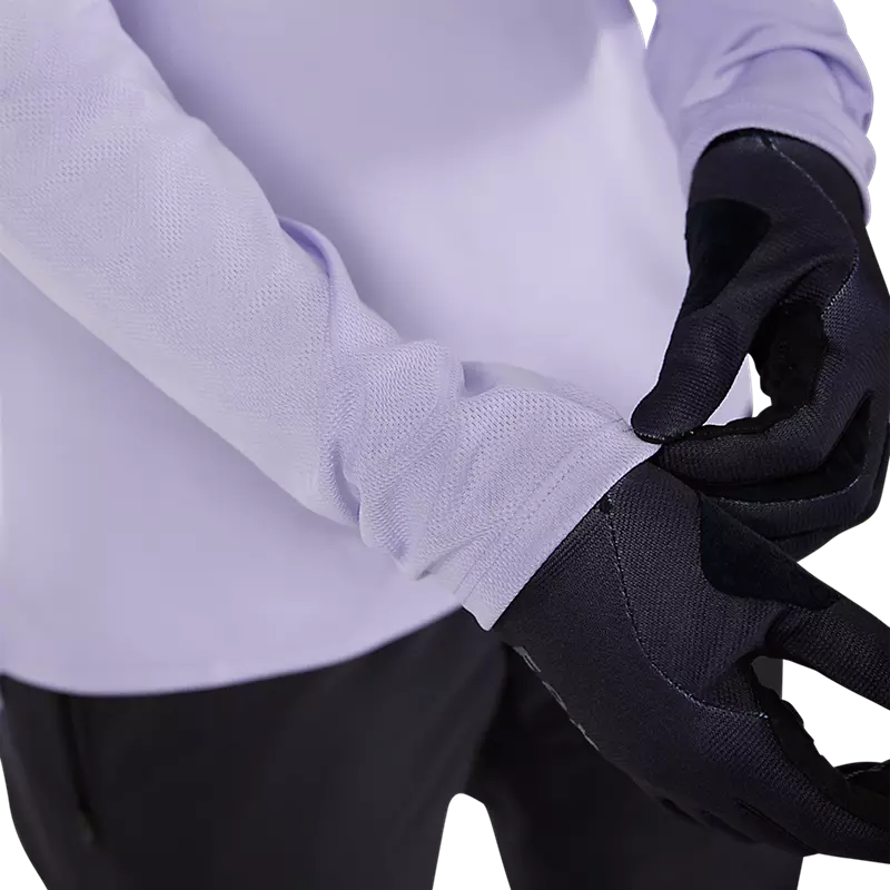 Fox Racing Ranger Long Sleeve MTB Jersey - Fox Head - Womens - Lilac