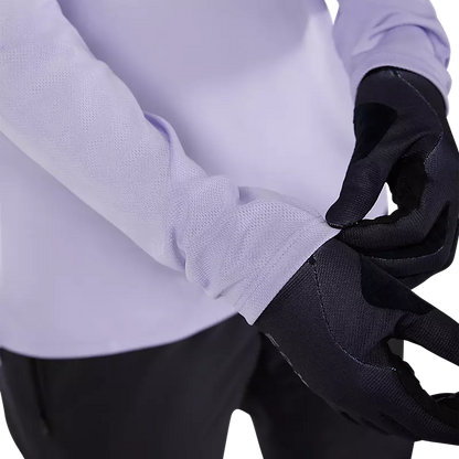 Fox Racing Ranger Long Sleeve MTB Jersey - Fox Head - Womens - Lilac