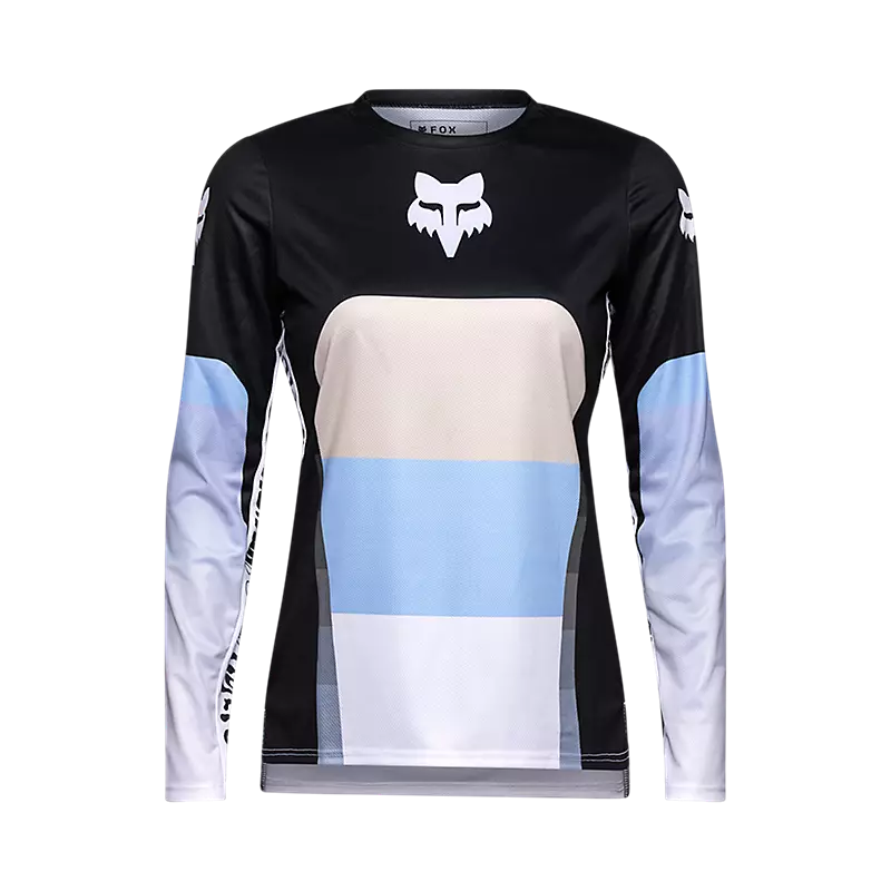 Fox Racing Ranger Long Sleeve MTB Jersey - Grid - Womens - Black