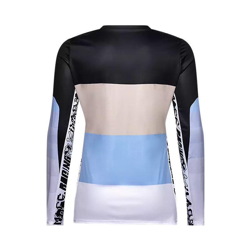 Fox Racing Ranger Long Sleeve MTB Jersey - Grid - Womens - Black