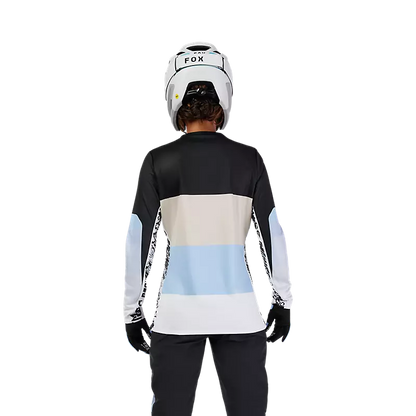 Fox Racing Ranger Long Sleeve MTB Jersey - Grid - Womens - Black