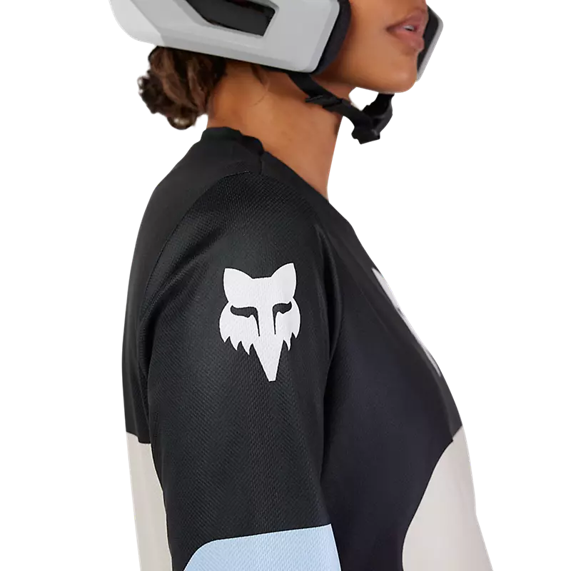 Fox Racing Ranger Long Sleeve MTB Jersey - Grid - Womens - Black