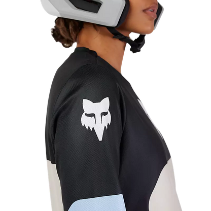 Fox Racing Ranger Long Sleeve MTB Jersey - Grid - Womens - Black