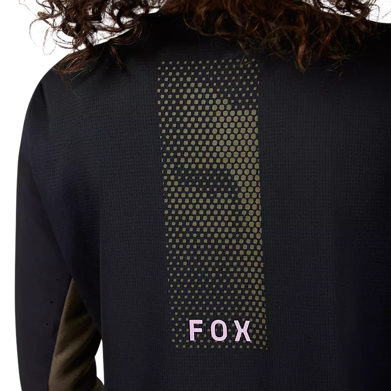 Fox Racing Defend Long Sleeve MTB Jersey - Park - Womens - Black