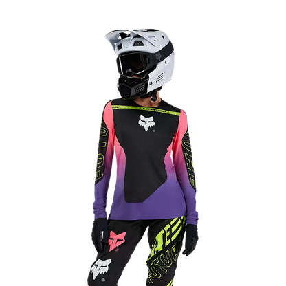 Fox Racing Flexair Long Sleeve MTB Jersey - Elevated - Womens - Black