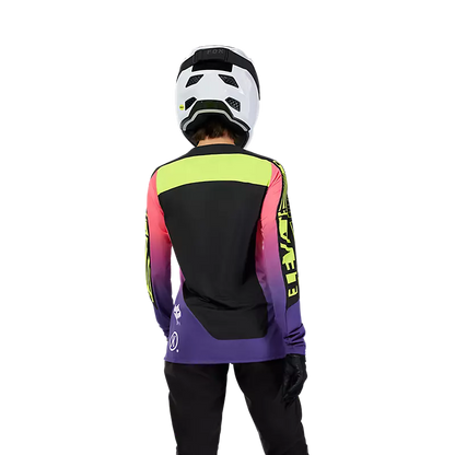Fox Racing Flexair Long Sleeve MTB Jersey - Elevated - Womens - Black