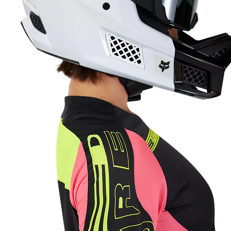 Fox Racing Flexair Long Sleeve MTB Jersey - Elevated - Womens - Black