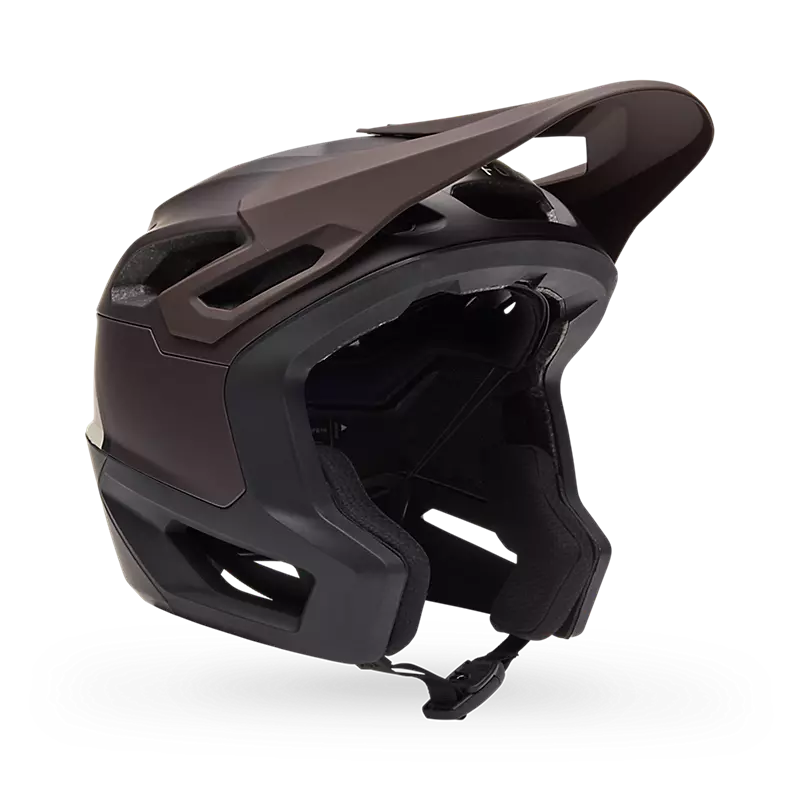 Fox Racing Dropframe Pro MTB Helmet - Grid - Cocoa